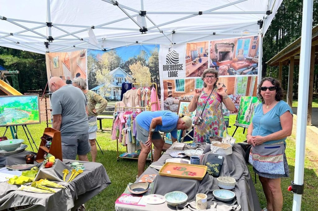 Bay Minette Christmas Festival — Riverhouse Tent at Riverhouse Create
